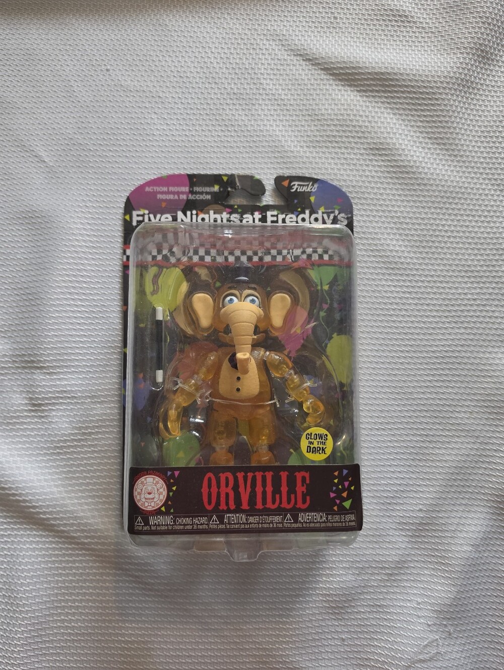 🚨3/30% OFF🚨 Funko Five Nights Of Freddy's Orville Glow In The Dark